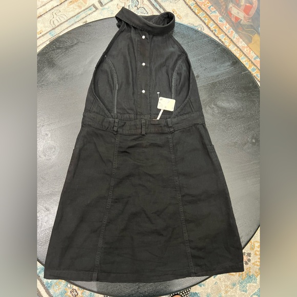 🆕🖤👗Free People👗🖤Black Sami Dress Size Medium - Picture 2 of 12